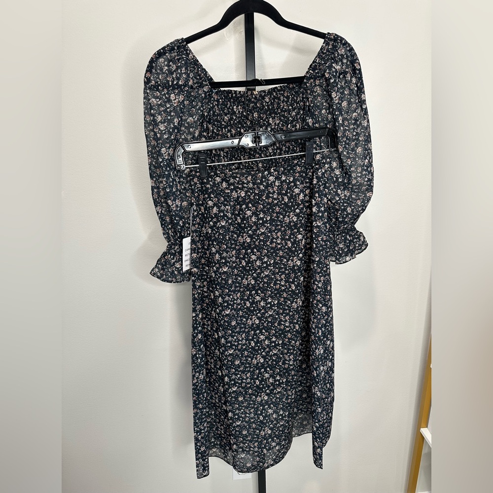 JOYFOLIE Mia Joy Rehanne Women's Top and Skirt Set in Black Floral - Picture 4 of 10
